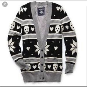 Victoria’s Secret PINK Skull Cardigan